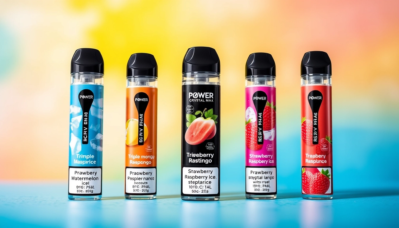 Unleash Flavor with Crystal Vape 6000 Puffs: Power Crystal Max Disposables